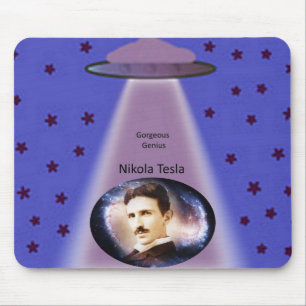 Nikola Tesla-Mauspad Mousepad