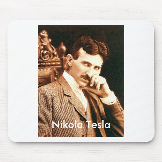 Nikola Tesla Mousepad (Vorne)