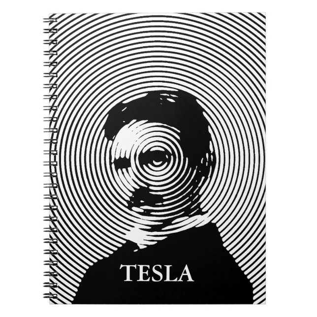 Nikola Tesla Notizblock (Vorderseite)