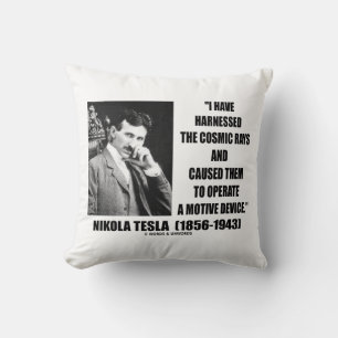 Nikola Tesla nutzte das kosmische Rays-Gerät Kissen