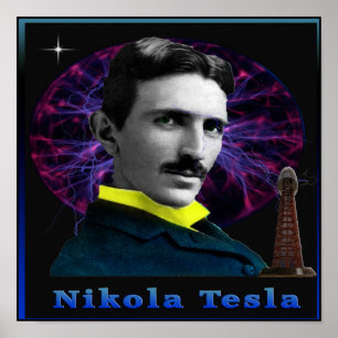 Nikola-Tesla-Plakat Poster