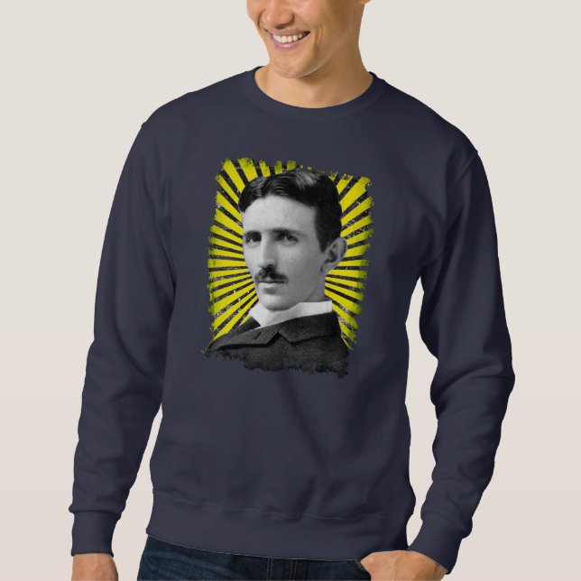 Nikola Tesla Sweatshirt (Vorderseite)
