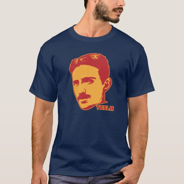 Nikola Tesla T-Shirt (Vorderseite)