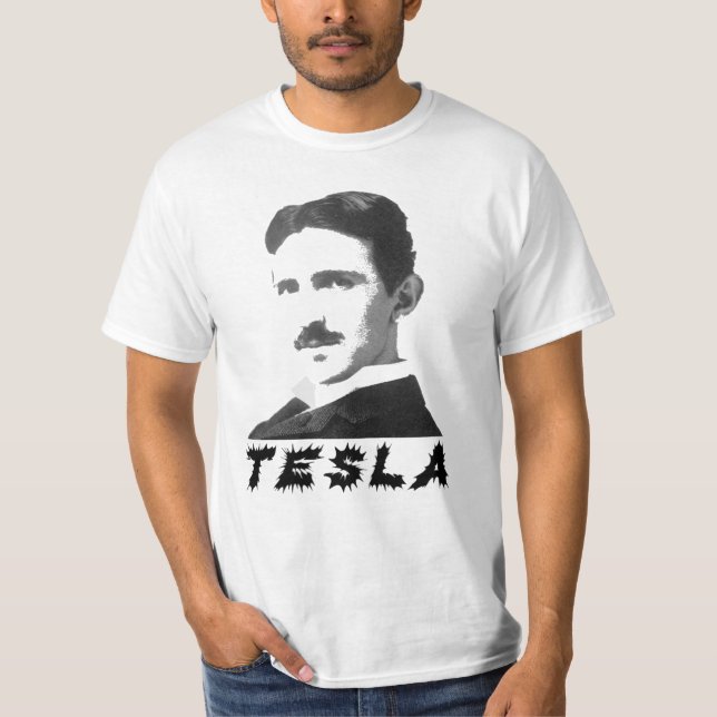 Nikola Tesla T-Shirt (Vorderseite)
