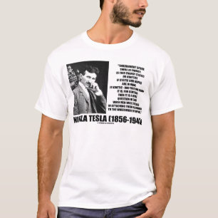 Nikola Tesla Wheelwork of Nature Kinetic Energy T-Shirt