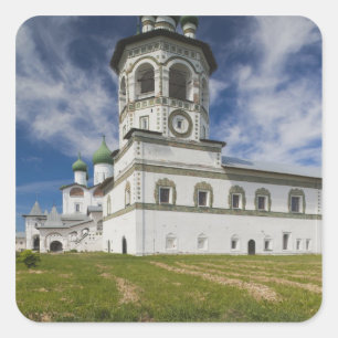 Nikola-Wjaschischtschi-Kloster Quadratischer Aufkleber