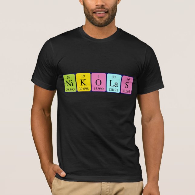 Nikolas Periodenname Shirt (Vorderseite)