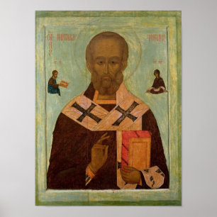 Nikolaus-Icon Poster