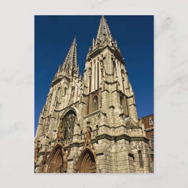 Nikolaus-Römisch-Katholische Kathedrale in Kiew Postkarte (Vorderseite)