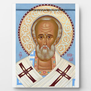 Nikolaus von Myra Fotoplatte