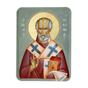 Nikolaus von Myra Icon Magnet