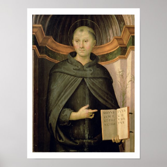 Nikolaus von Tolentino (Tafel) Poster (Vorne)