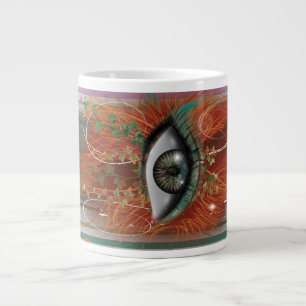 Nikole's Auge Jumbo-Tasse