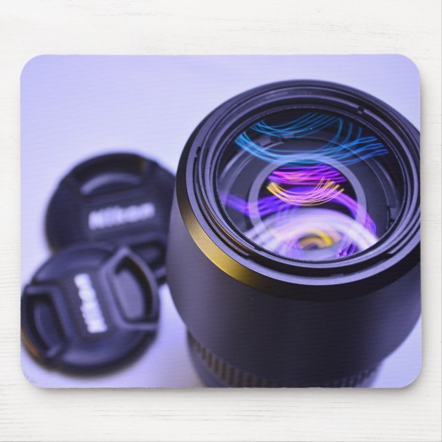 Nikon Fotografie-Kamera Mousepad (Vorne)