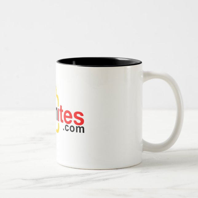 Nikonites.com-Weiß-Tasse Zweifarbige Tasse (Rechts)
