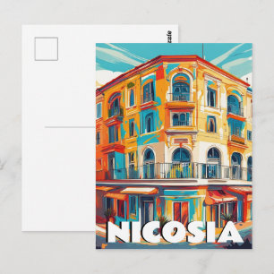 Nikosia, Hauptstadt von Zypern Postkarte