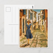 Nikosia, Hauptstadt Zypern Vintage Souvenirgeschen