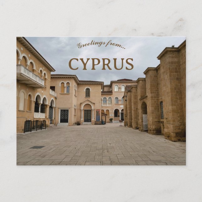 Nikosia Zypern Postkarte (Vorderseite)