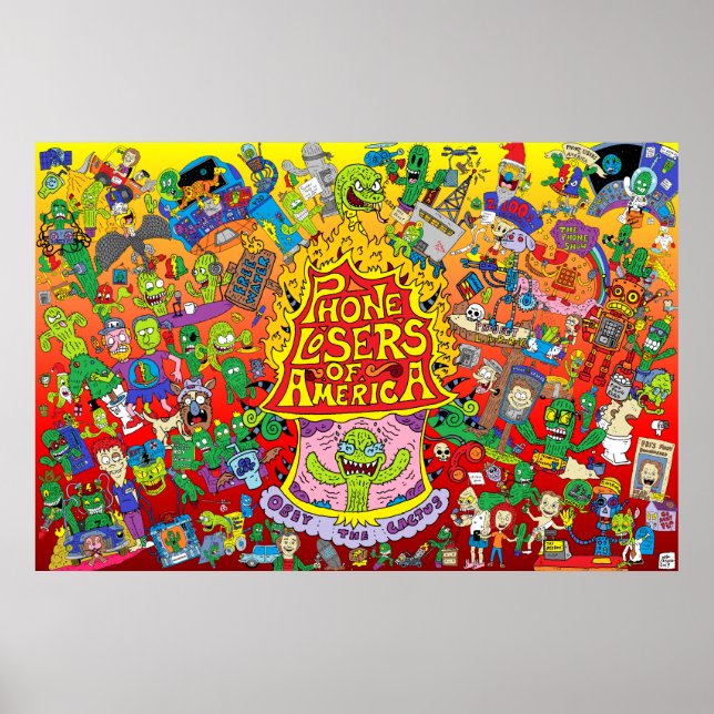 Nik's PLA Poster (Gelb/orange/rot) (Vorne)