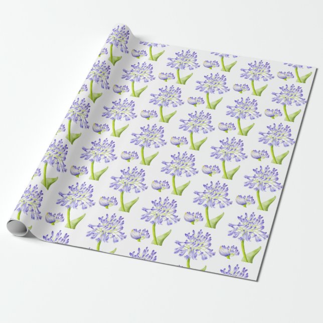 Nil-Lily auf Wrapping Paper Geschenkpapier (Ungerollt)