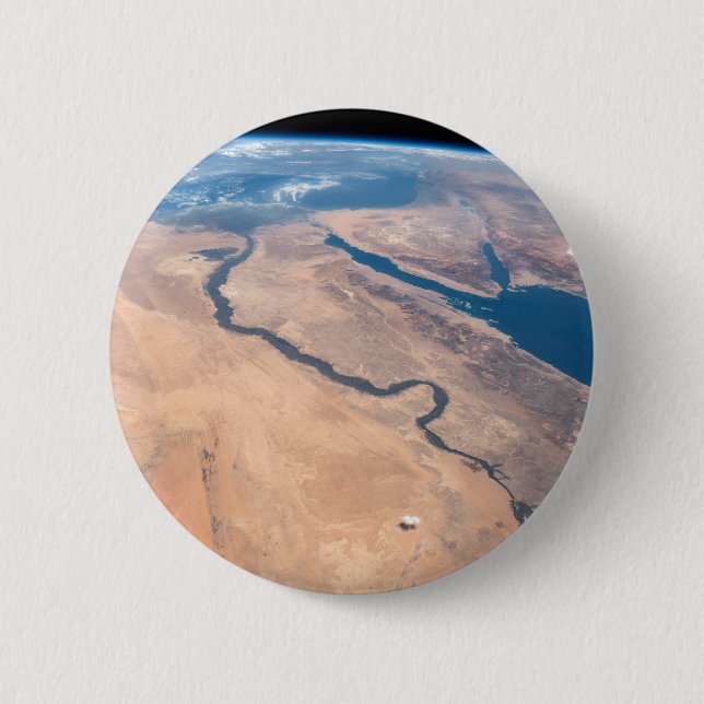 Nil, Rotes Meer und Mittelmeer. Button (Vorderseite)