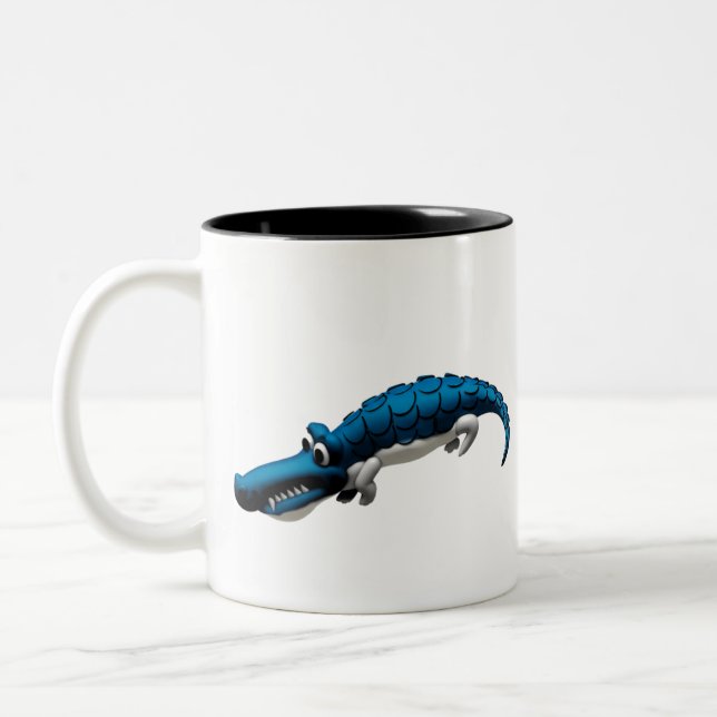 Nile Croc Zweifarbige Tasse (Links)