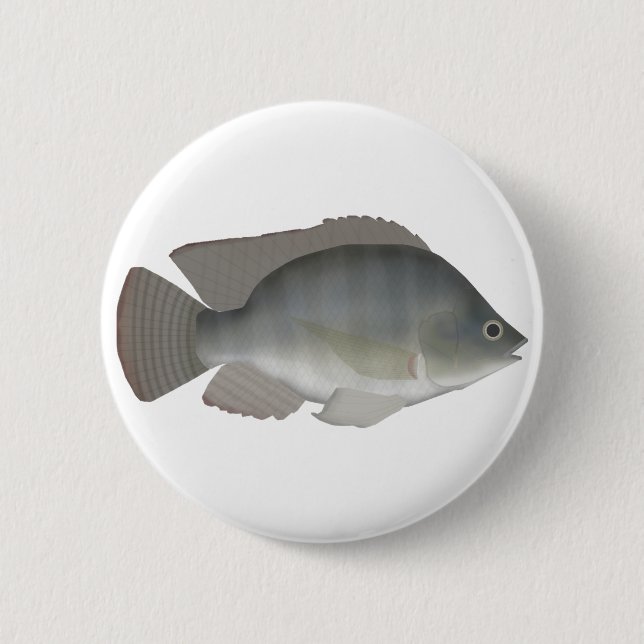 Nile Tilapia Button (Vorderseite)