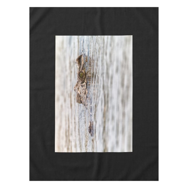 Nilkrokodil Tischdecke (Vorderseite)