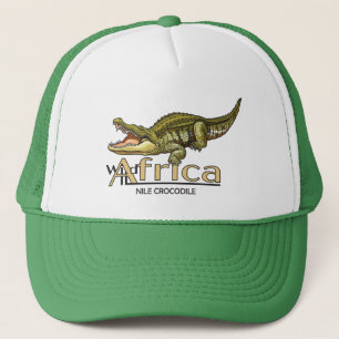 Nilkrokodil. Wild Afrika Truckerkappe