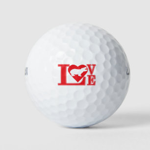 NILPFERD-LIEBE GOLFBALL
