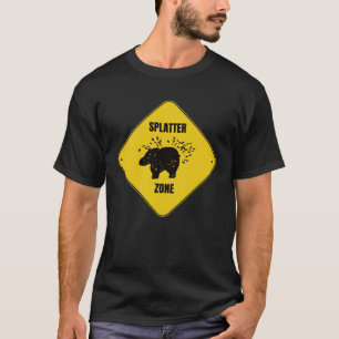Nilpferd-Splatter-Zone-Karneval T-Shirt