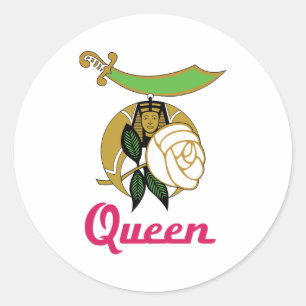 Niltochter Runder Aufkleber