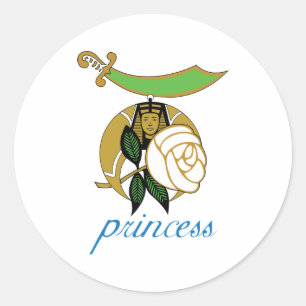 Niltochter Runder Aufkleber