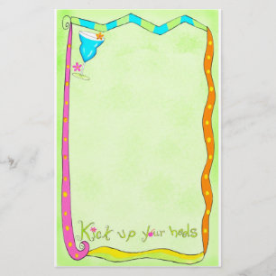 Nimm deine Heelse grünes Schreibtisch auf. Briefpapier
