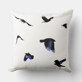 Nimm den Flight Crow Throw Kissen