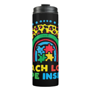 Nimm diese niedliche Teach Liebe Hope Inspirier SP Thermosbecher