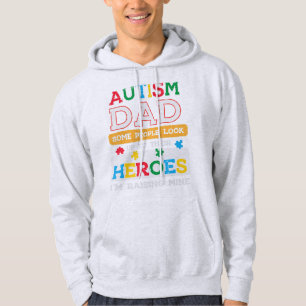 Nimm diesen niedlichen Autismus Vater Heroes Im Ra Hoodie