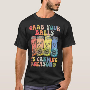 Nimm dir die Bälle der Saison, in der Hippie konse T-Shirt