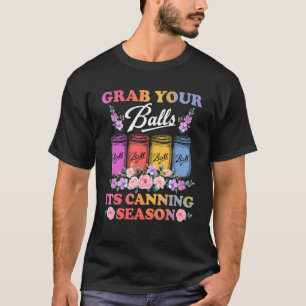 Nimm dir die Bälle der Saison, in der Hippie konse T-Shirt