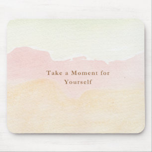 Nimm dir einen Moment für dich selbst – Self-Care- Mousepad