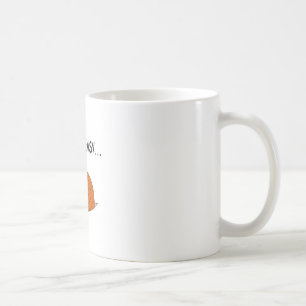 Nimm es leicht Niedlichen Cartoon Snail Kaffeetasse