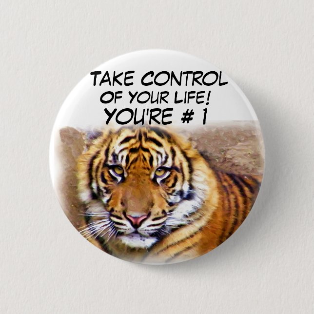 Nimm Kontrolle!_ Button (Vorderseite)