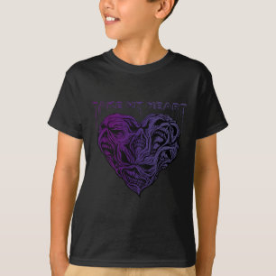 Nimm mein Herz Gruselige unheimliche Dämonen Gruse T-Shirt