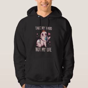 Nimm meine Hand, nicht meine Anti-Abtreibung Babys Hoodie