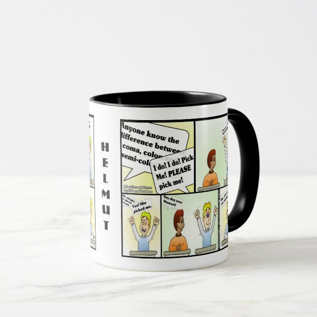 Nimm mich! Combo-Tasse Tasse (VorderseiteRechts)