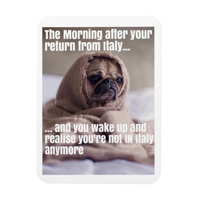 Nimm mich zurück zum Italien Magnet (Vertikal)