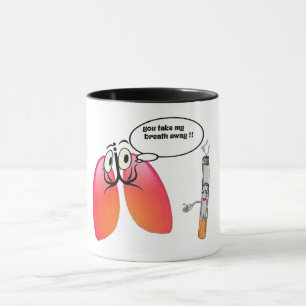 Nimm mir den Atem von einem lustigen Schlamm Tasse
