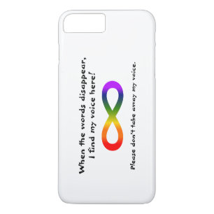 Nimm mir nicht meine Stimme Neurodiversität Case-Mate iPhone Hülle
