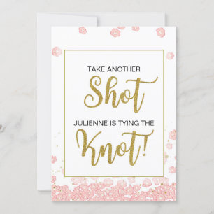 Nimm noch einen Schuss, den sie am Knot-Zeichen bi