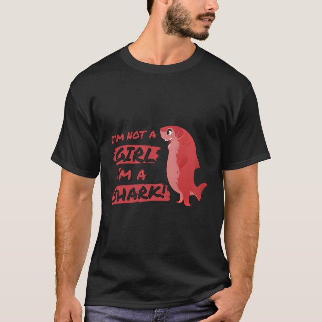 Nimona ich bin kein Mädchen, ich bin ein Hai, der  T-Shirt (Vorderseite)